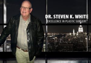 Board Certified Plastic Surgeon Dr. Steven White with city background